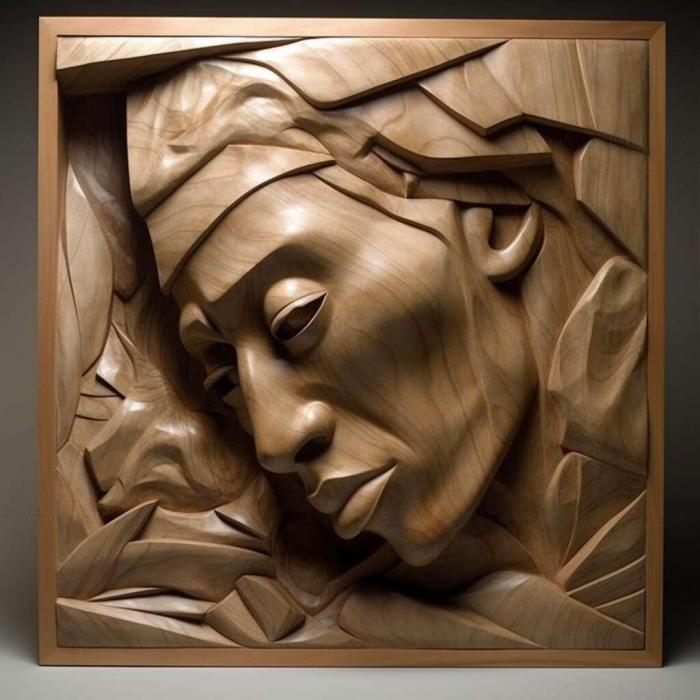 نموذج ثلاثي الأبعاد لآلة CNC 3D Art 